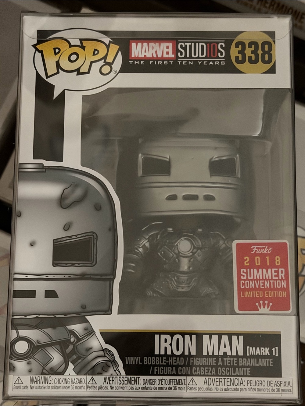 Funko #338 - Iron Man Mark I (2018 Summer Convention Limited Edition)